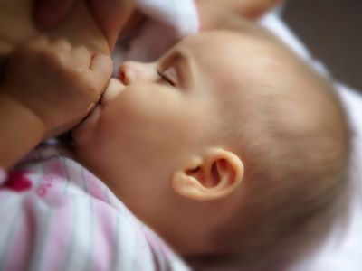 Breast Feeding Baby With Teeth