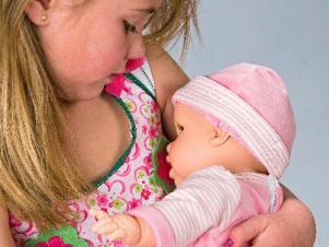 Breast Feeding Doll Set