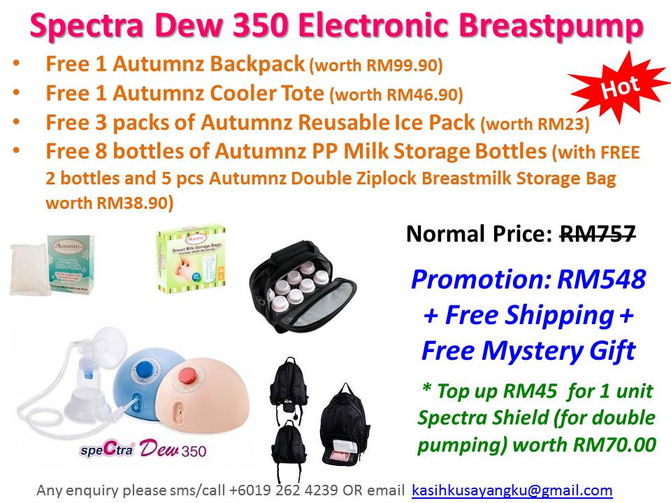 Breast Pump Spectra Dew 350