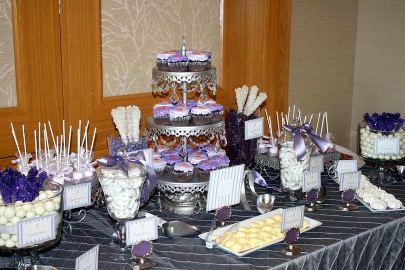 Bridal Shower Decorations Purple