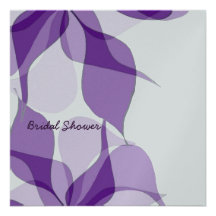 Bridal Shower Decorations Purple