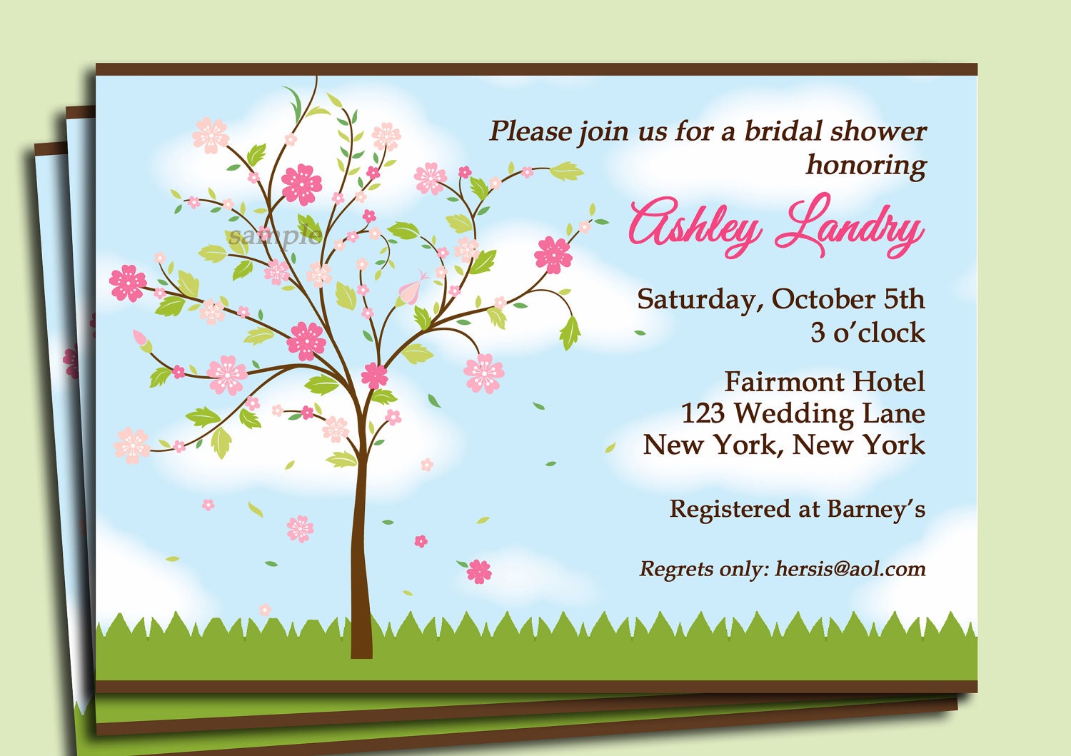 Bridal Shower Invitation Wording