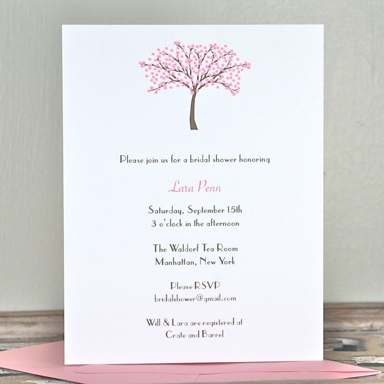 Bridal Shower Invitation Wording