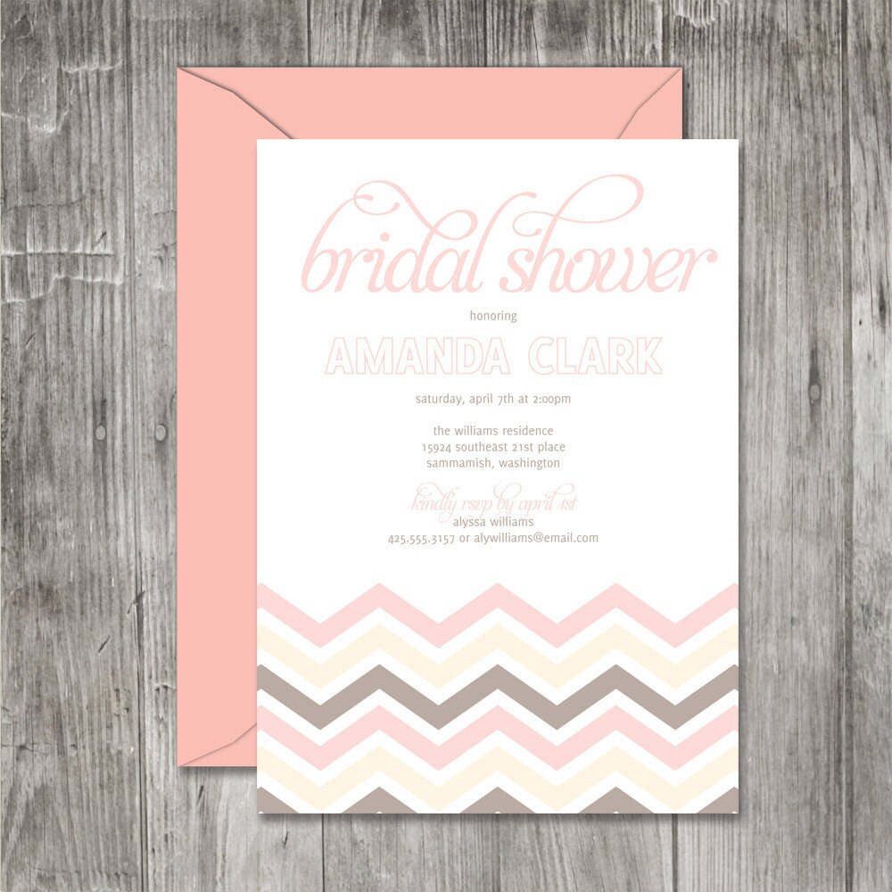 Bridal Shower Invitation Wording For Gifts