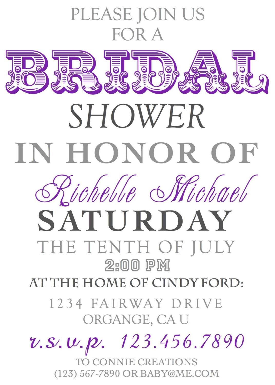 Bridal Shower Invitation Wording Ideas