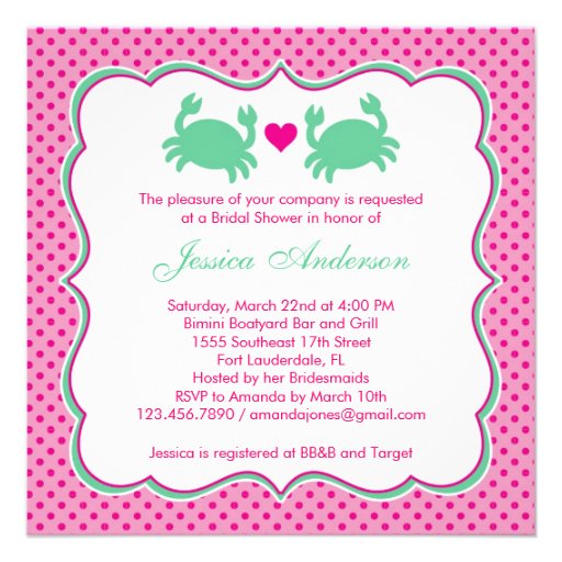 Bridal Shower Invitation Wording In Spanish