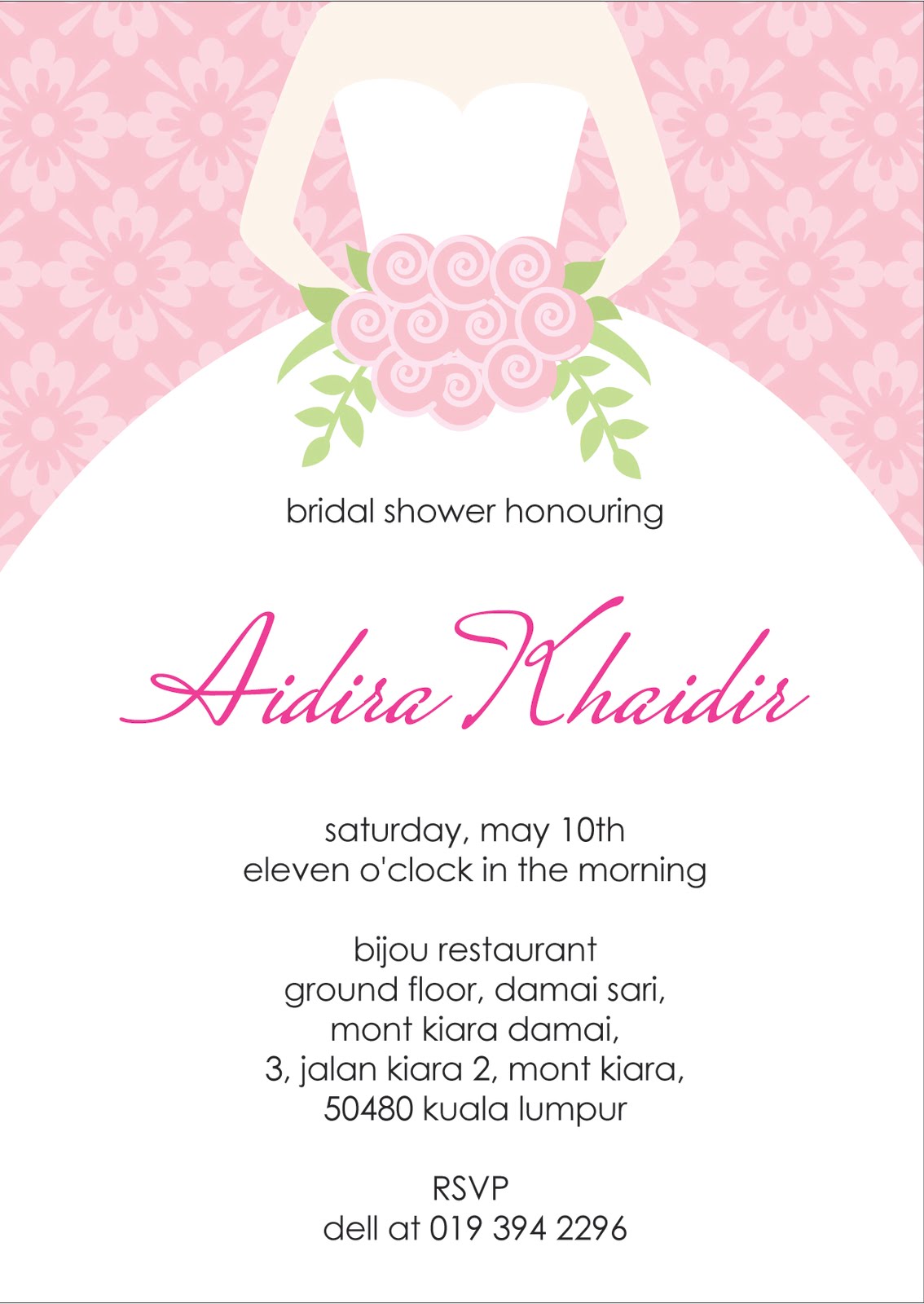 Bridal Shower Invitations Free