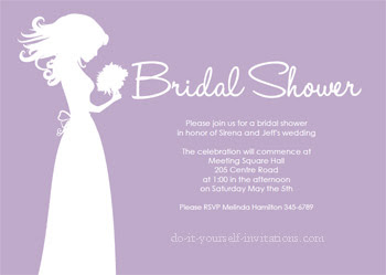 Bridal Shower Invitations Free