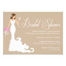 Bridal Shower Invitations Templates