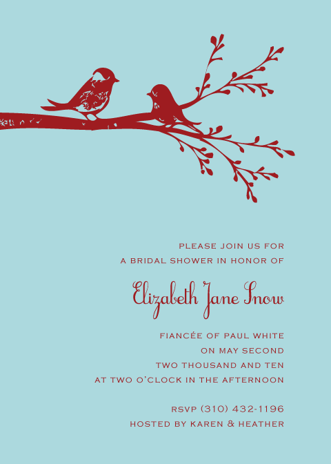 Bridal Shower Invitations Templates Free