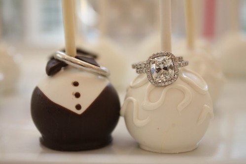 Bride And Groom Cake Pops