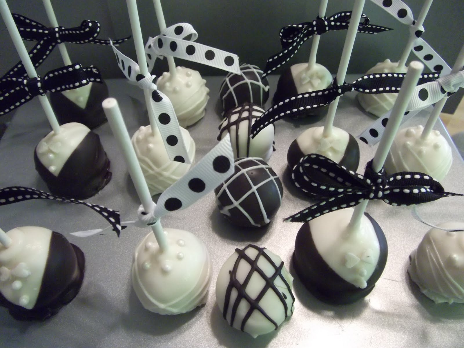 Bride And Groom Cake Pops