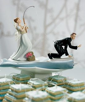 Bride And Groom Cake Toppers