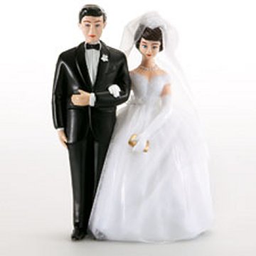 Bride And Groom Cake Toppers