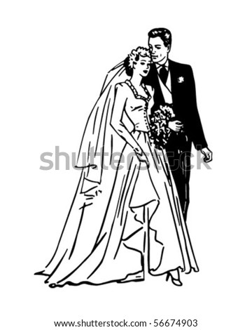 Bride And Groom Clipart