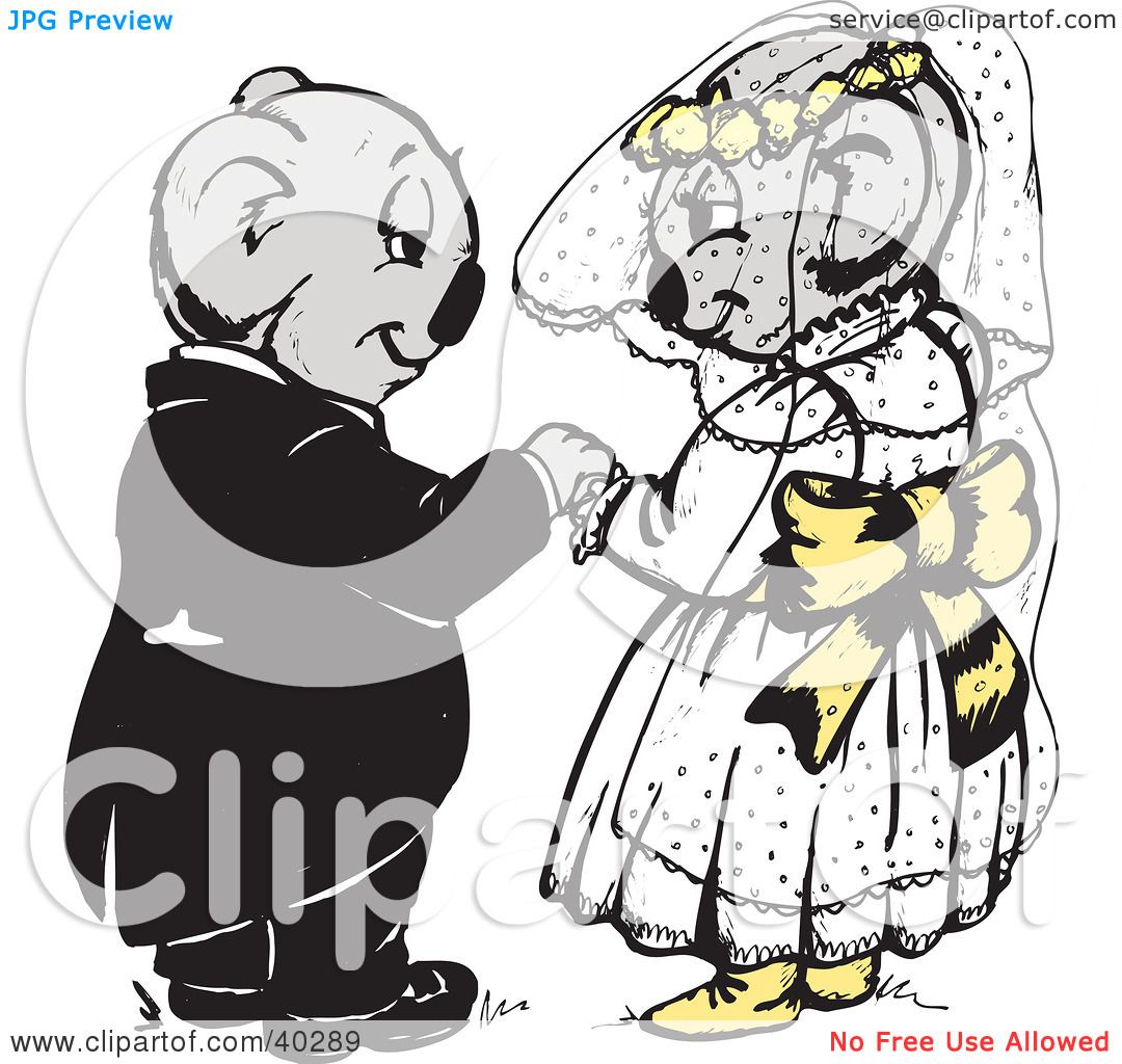 Bride And Groom Clipart