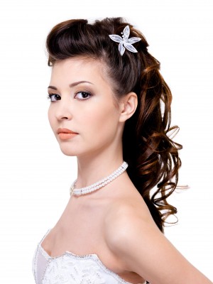 Bride Hairstyles Half Up Half Down