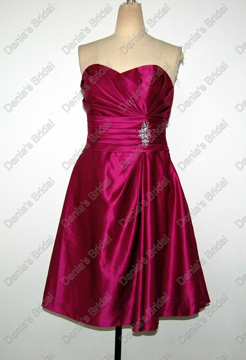 Bridesmaids Dresses Red