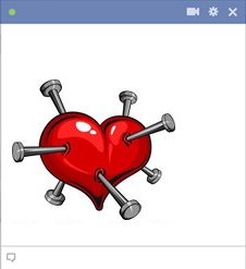 Broken Heart Emoticon Fb