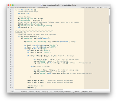 Browser Window Size Statistics