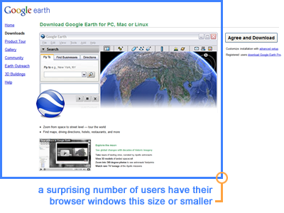 Browser Window Size Statistics