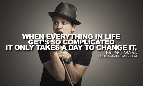 Bruno Mars Quotes