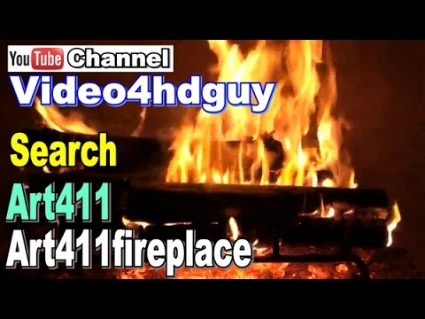 Burning Fireplace Screensaver