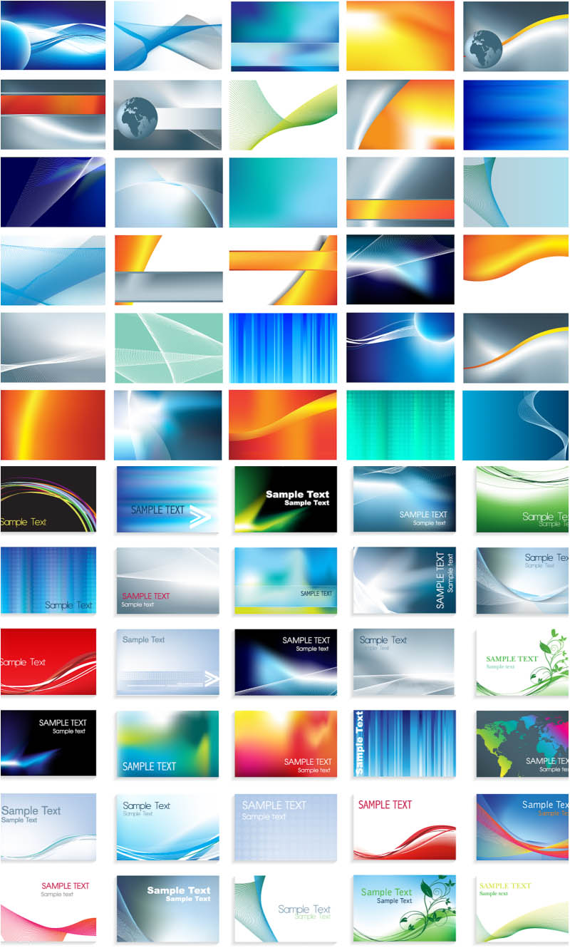 Business Cards Backgrounds Free