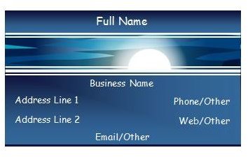 Business Cards Templates Free For Word