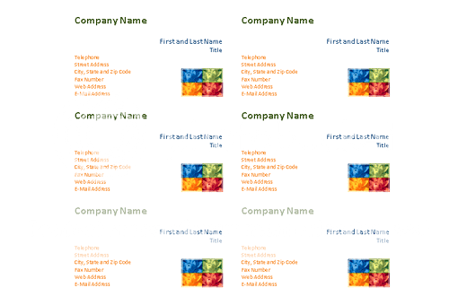 Business Cards Templates Word Free