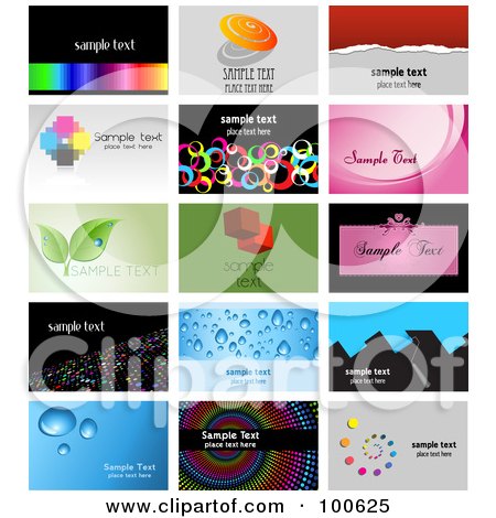 Business Cards Templates Word Free