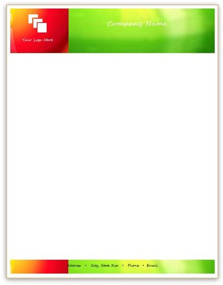 Business Letterhead Format Template