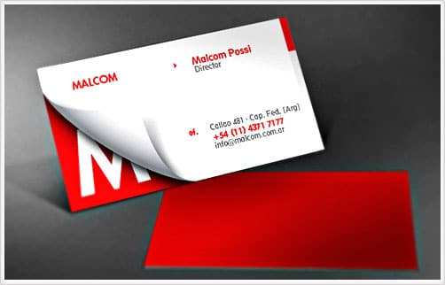 Business Visiting Card Design Sample