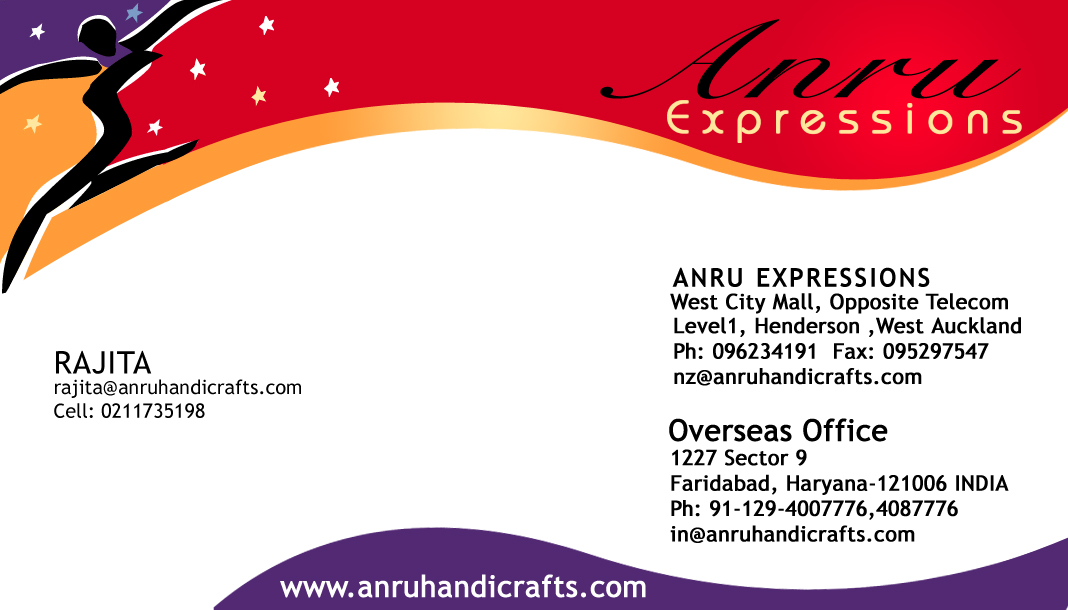 Business Visiting Card Design Sample