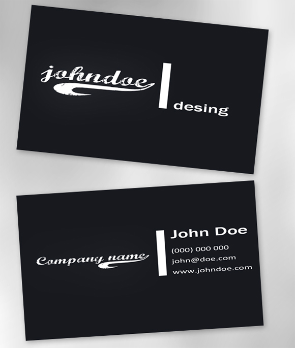 Business Visiting Card Templates Free Download