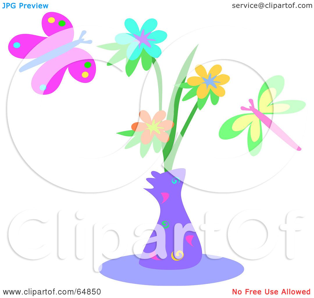 Butterfly And Dragonfly Clipart