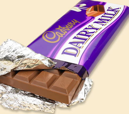 Cadburys Chocolate Bar Wrappers