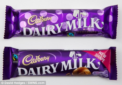 Cadburys Chocolate Bar Wrappers