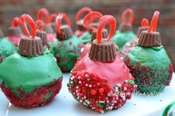 Cake Pops Christmas Ornaments