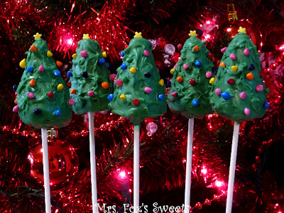 Cake Pops Christmas Ornaments