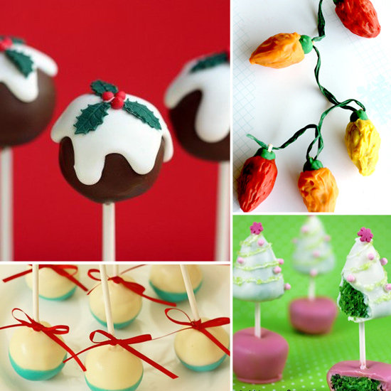 Cake Pops Christmas Ornaments