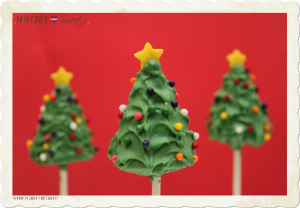 Cake Pops Christmas Tree