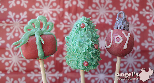 Cake Pops Christmas Tree