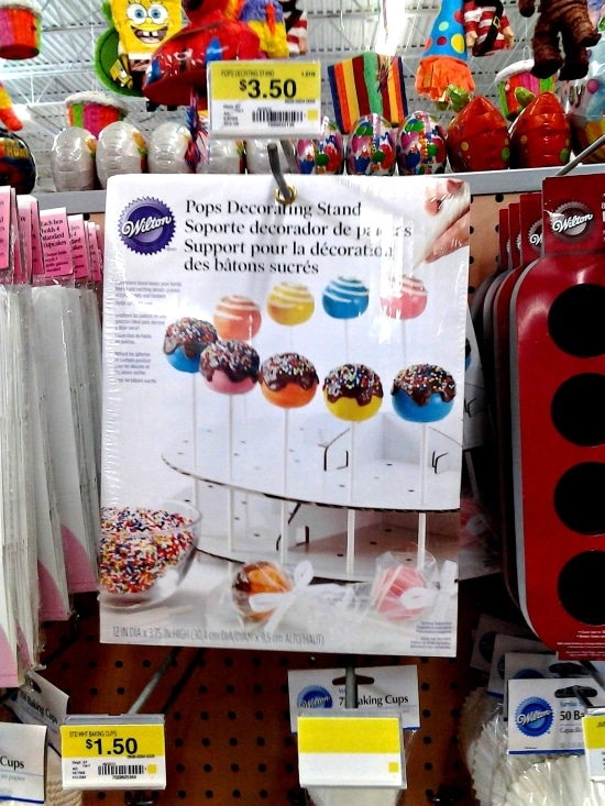 Cake Pops Decorating Stand