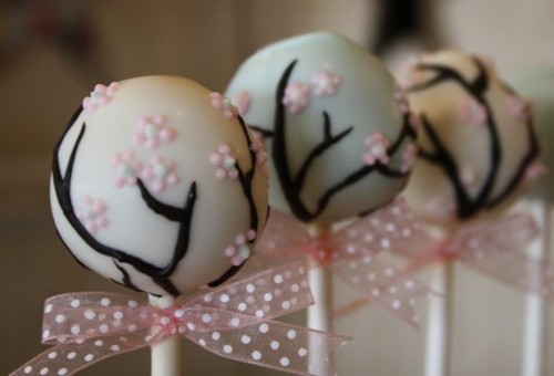 Cake Pops Wedding Favors