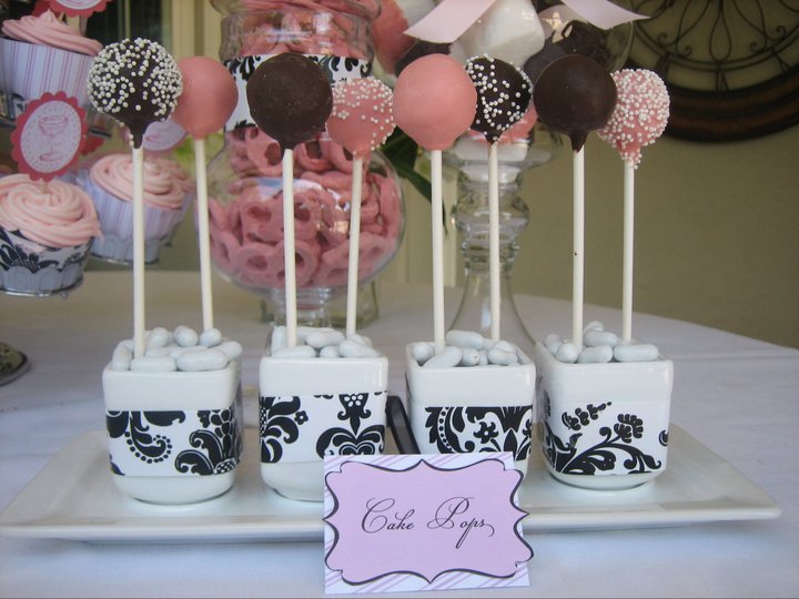 Cake Pops Wedding Shower