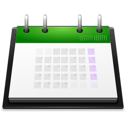 Calendar Icon Small Green