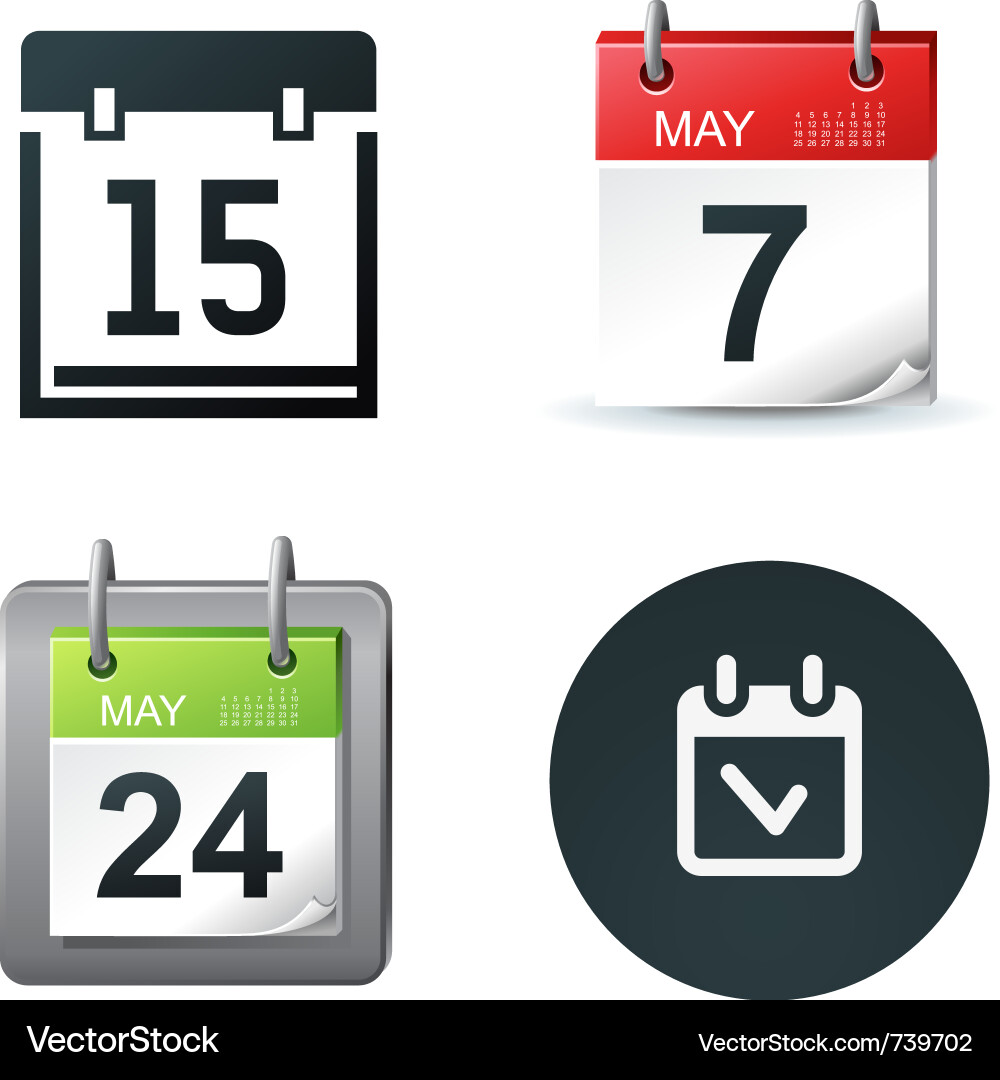 Calendar Icon Vector Free