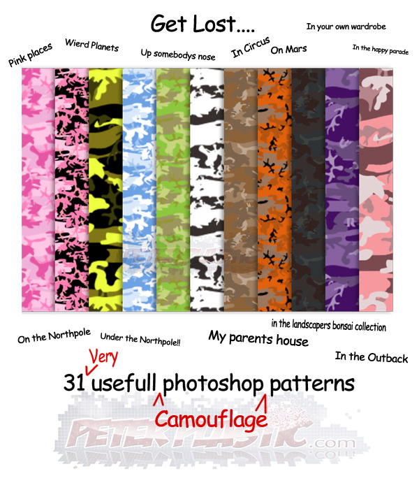 Camo Patterns For Photoshop