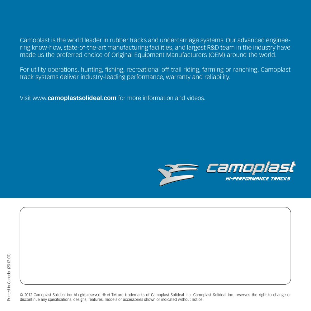 Camoplast Atv Tracks Price